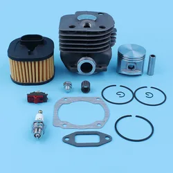 Kit de filtre à Air cylindre et Piston pour Husqvarna, pour Husqvarna 372 XP 365 371 362 372 50mm, Kit d'extrémité supérieure de tronçonneuse, Valve de Pression WT 