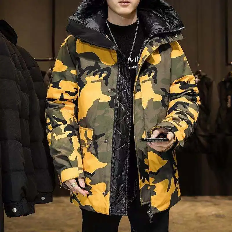 2021  NEW arrival High Quality  Wholesale Thick Lovers' Outdoor Winter Thicken Duck Down Coat Casual Slim Overcoat Fashion