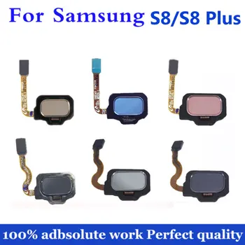 

10pcs For Samsung S8 G950F S8 Plus G950F Touch ID Fingerprint Sensor Home Menu Button Flex Cable Ribbon Replacement Parts