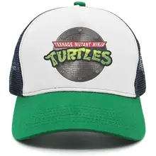 Регулируемая шапка для папы, Подростковая-мутант-Черепашки-ниндзя-TMNT-крышка люка-Сетчатая бейсболка для мужчин