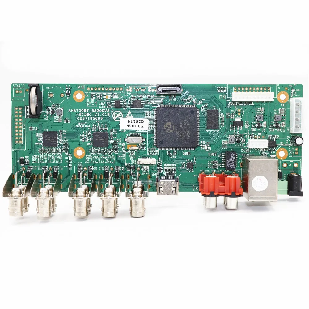 Сетевой видеорегистратор H.265 16 каналов 1080P NVR/ 4 Ch 5MP N 8 1080N XVI/AHD/CVI/TVI/CVBS HDMI гибридный 6
