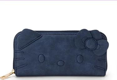 long Wallet Рюкзак HELLO KITTY Модный повседневный школьный рюкзак с мультяшным принтом из искусственной кожи милый рюкзак HK-TT054 - Цвет: long Wallet