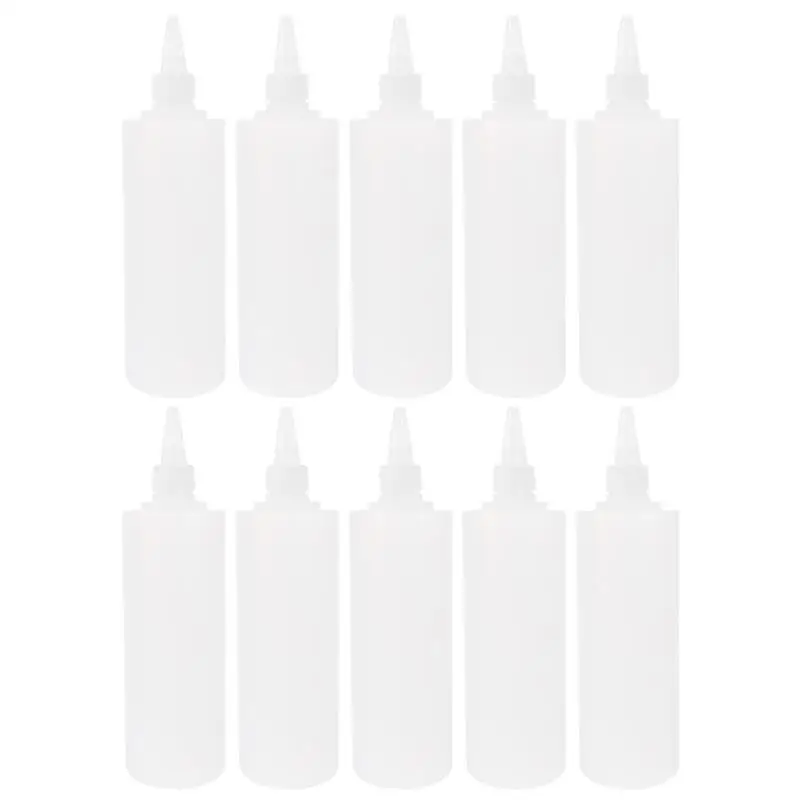 10Pcs Empty Bottle Squeeze Bottle Pigment Bottle Liquid Glue Bottle