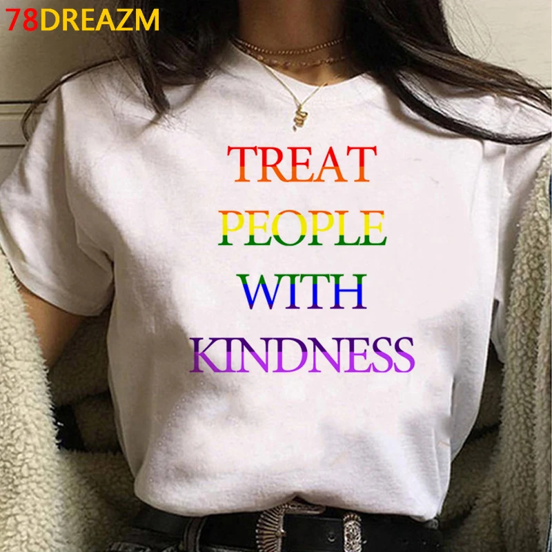 Fine Line Harry Styles Tpwk Treat People with Kindness t shirt tshirt femme vintage 2020 print kawaii top tees ulzzang vintage friends t shirt Tees