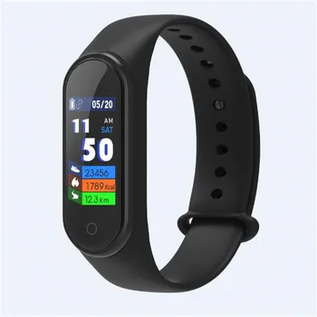 

M4 Smart Band Heart Rate Blood Pressure Monitor Fitness Bracelet Sport Smart Bracelet Smartband Activity Tracker pk mi band 4 3