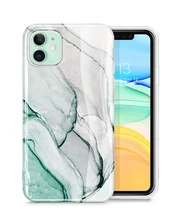 Marble Phone Case For iPhone 11 Case Anti-knock Protect Phone Case For iPhone 11 Glossy Soft TPU Rubber Gel Phone Case Cover