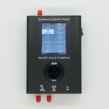 Portapack com 2020.11 mayhem firmware piscou + hackrf um 1mhz a 6ghz sdr + 0.1ppm txco + 1000mah bateria