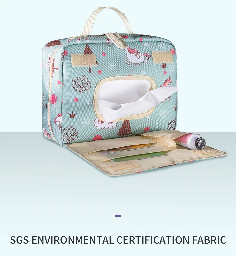Sunveno сумки для детских подгузников, сумка для беременных, одноразовая многоразовая косметичка, сумка для влажных и сухих подгузников, сумки для мокрого плавания с ручками, сумки для макияжа