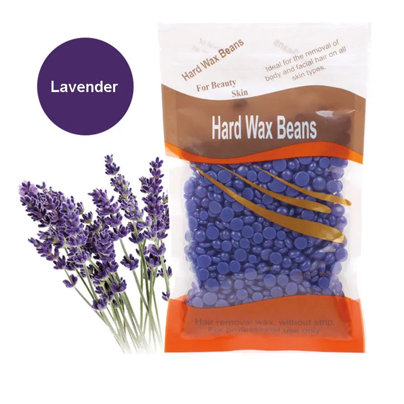 Hair Removal Wax Hard Wax Beans Beauty Wax 300g/pack Wax Beans No Strip Depilatory Hot Film Pellet Waxing Bikini Face Hair Removal For Women Men