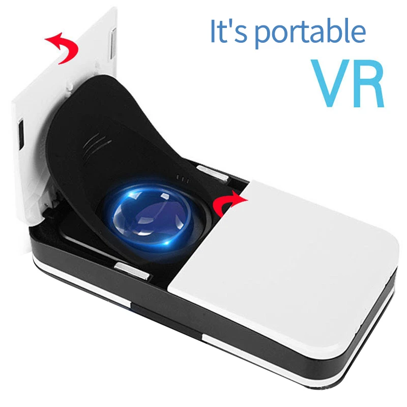 OPQ-TOP VR мини мобильный телефон Специальные карманные складные очки 3D VR Очки виртуальной реальности для мобильного телефона