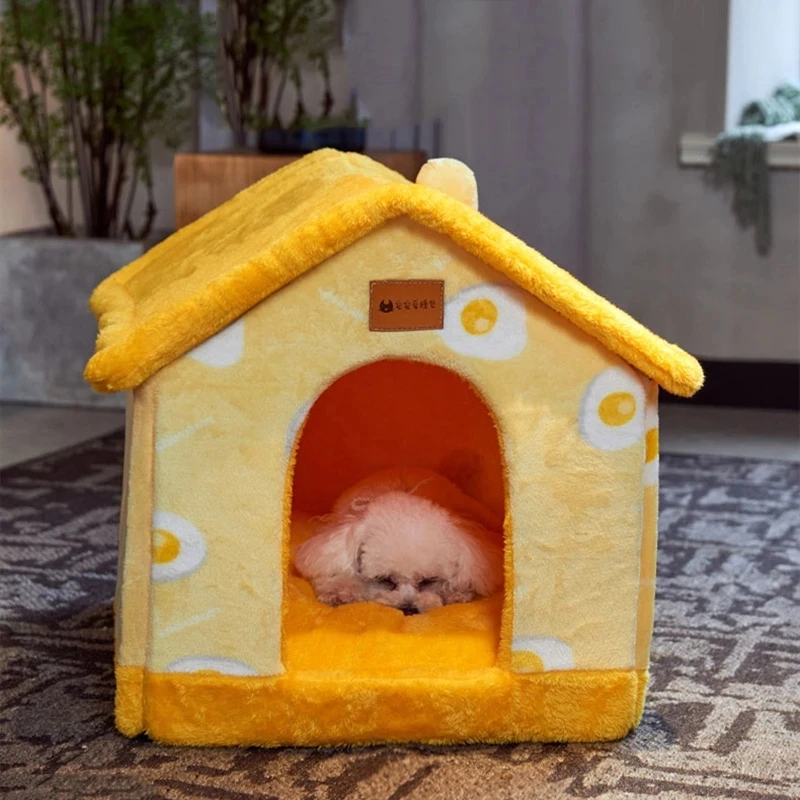 Foldable Dog House Kennel Bed Mat for Small Medium Dogs Cats Winter Warm Chihuahua Cat Nest Pet Products Basket Puppy Cave Sofa Foldable Dog House Kennel Bed Mat for Small Medium Dogs Cats Winter Warm Chihuahua Cat Nest Pet Products Basket Puppy Cave Sofa