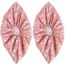 1 пара утолщенных многоразовых эластичных чехлов для обуви для дома и помещений, противоскользящие накладки для студенческой машины, фламинго, пыленепроницаемые покрытия для ног