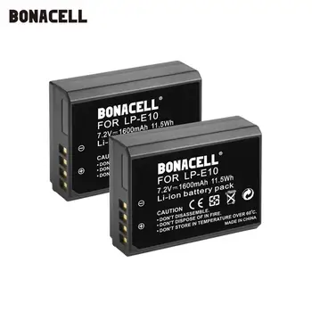 

for Canon LP-E10 camera replacement battery 1600mAh Compatible with Canon EOS Rebel T3 T5 T6 Kiss X50 Kiss X70 EOS 1100D EOS1200
