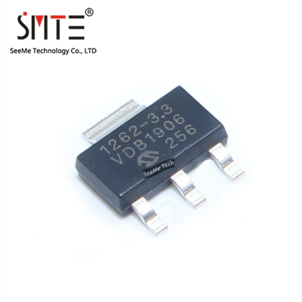 

20 шт./партия TC1262-3.3VDBTR IC REG LIN 3,3 В мА SOT223-3 Новый и оригинальный
