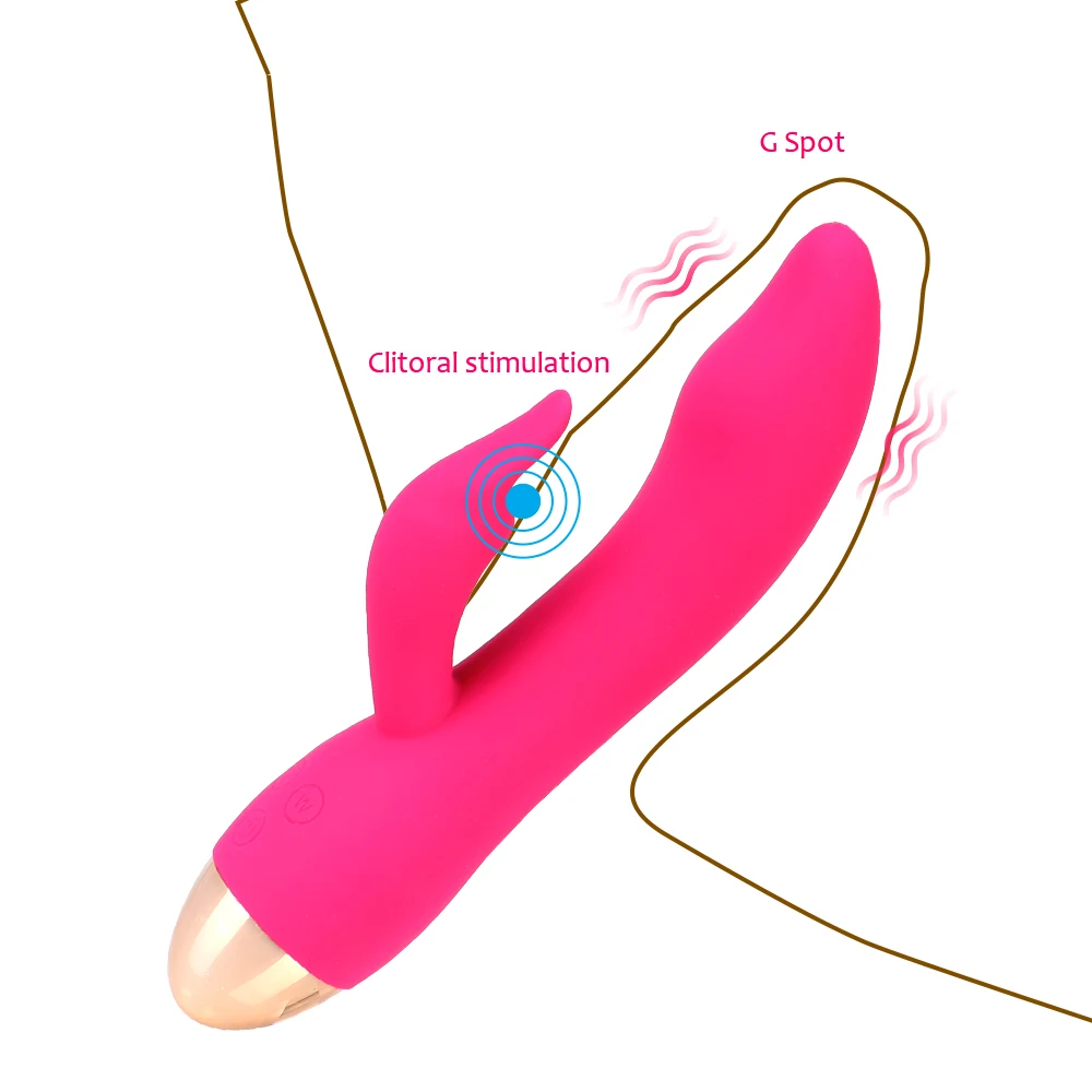 G 10 Frequenz Spot Vibrator Sex Spielzeug Für Frauen Kaninchen Doppel Vibrieren Massagegerät Klitoris Stimulator_voghion.com
