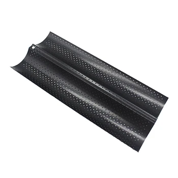 

French Bread Baking Mold Bread Wave Baking Tray Cake Baguette Mold Pans 2/3/4 Groove Bread Baking Tools