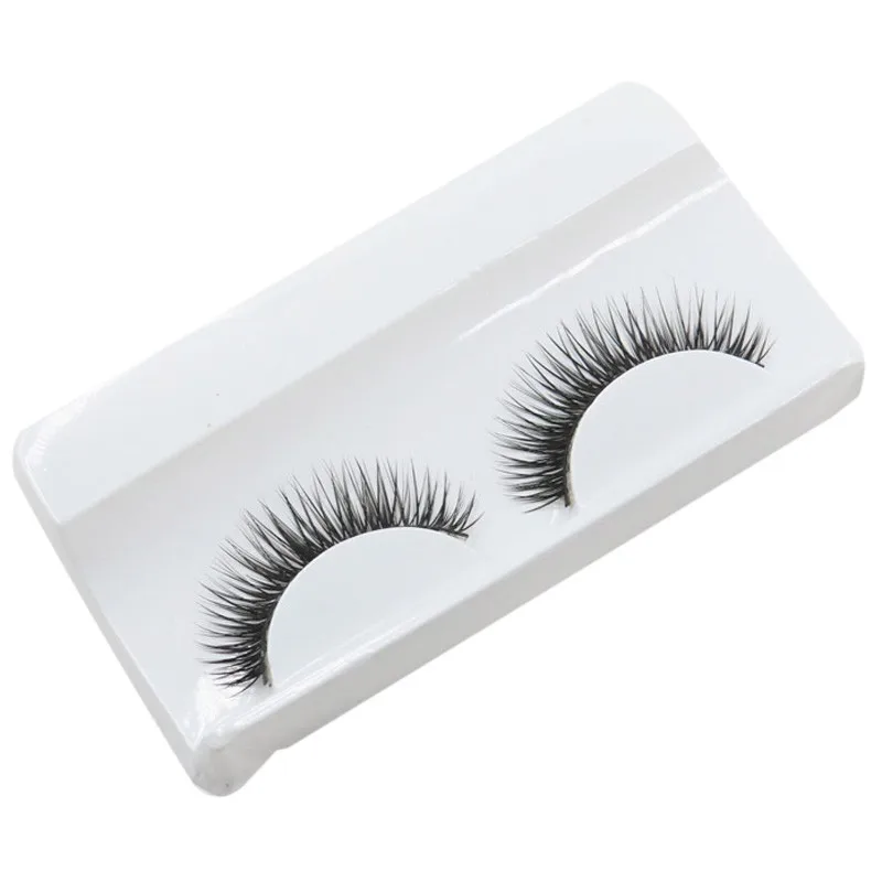 Makeup Natural Beauty Dense A Pair False Eyelashes Hot