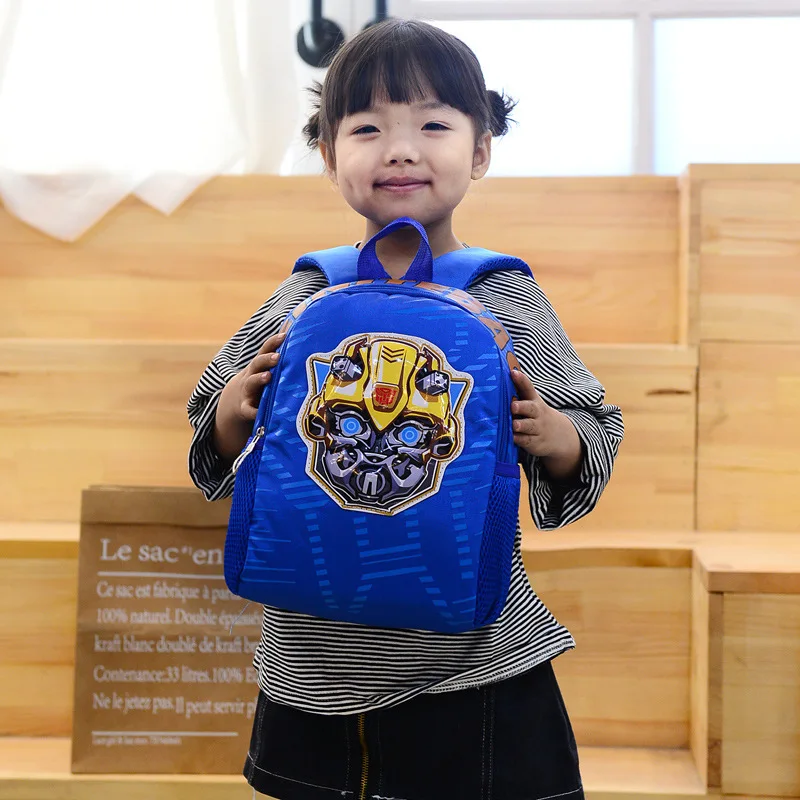 

Children Cartoon Animation Backpack Kindergarten Schoolbag 2019 New Style Simple School Bag