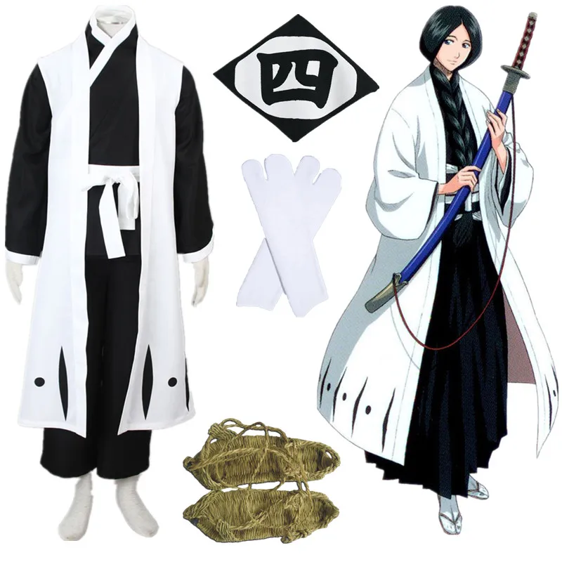 Отбеливатель Unohana Retsu Хэллоуин Косплей Костюм Хэллоуин