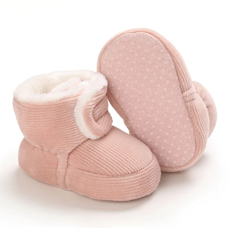 Cut Price Shoes Sneakers Baby-Boots Soft-Soled Non-Slip Cotton-Fabric Infants Boy Winter Solid Lnwy3W8qM3N