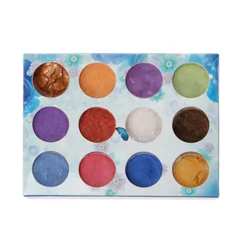 

12 Box Slime Dye Powder Mica Pearl Pigment Colorants Soap Candle Resin Jewelry