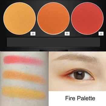 

Color Salon INS Matte Shadow Palette Makeup Waterproof Eyeshadow Eye Shadow Pigment Make Up Long-lasting Cosmetic
