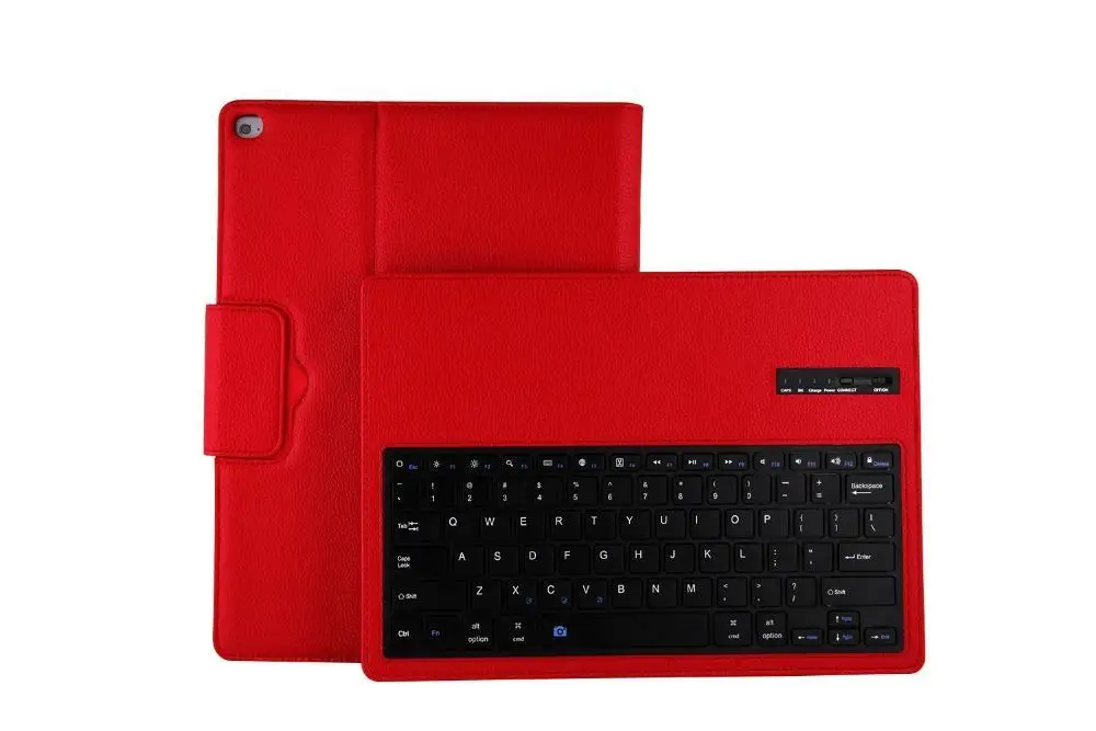 

Smart Detachable Bluetooth Keyboard Cover For Apple ipad pro 12.9 A1584 A1652 Litchi PU Leather Tablet Case+Stylus Pen+Gift.