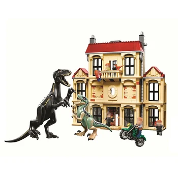

Bela 10928 1046pcs Jurassic World Dinosaur Indoraptor Rampage At Lockwood Estate Compatible With Lepining Building Block Toys