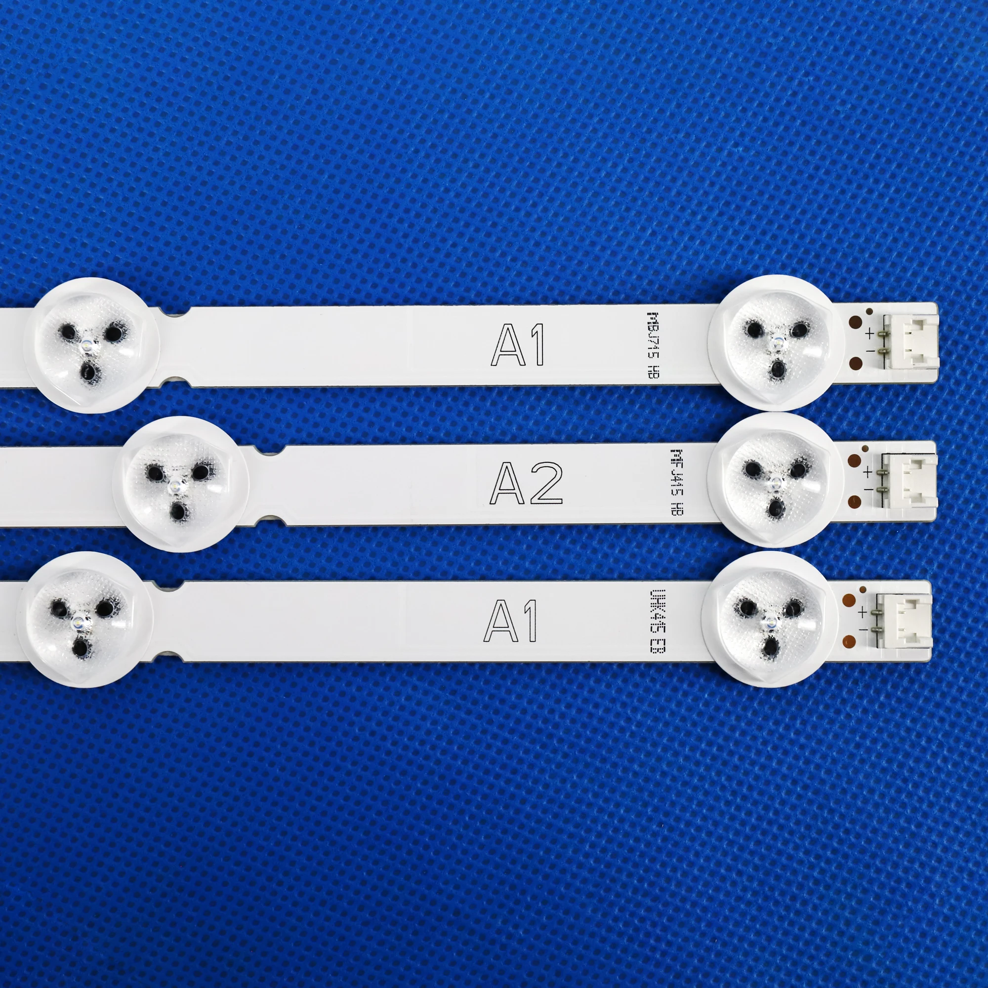 ο 3 PCS(2 * A1 * 7LED, 1 * A2 * 8LED) LED Ʈ  32 &ROW2.1 6916L-1204A 1105A 1205A 6916L-1106A 630mm