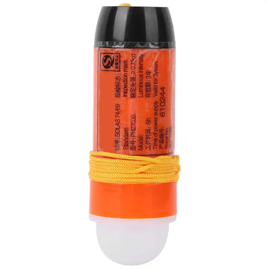 Boat Life Jacket Light Lithium Battery Mini Durable Vest Lamp Saving Equipment For Use Swimwear | Спорт и развлечения