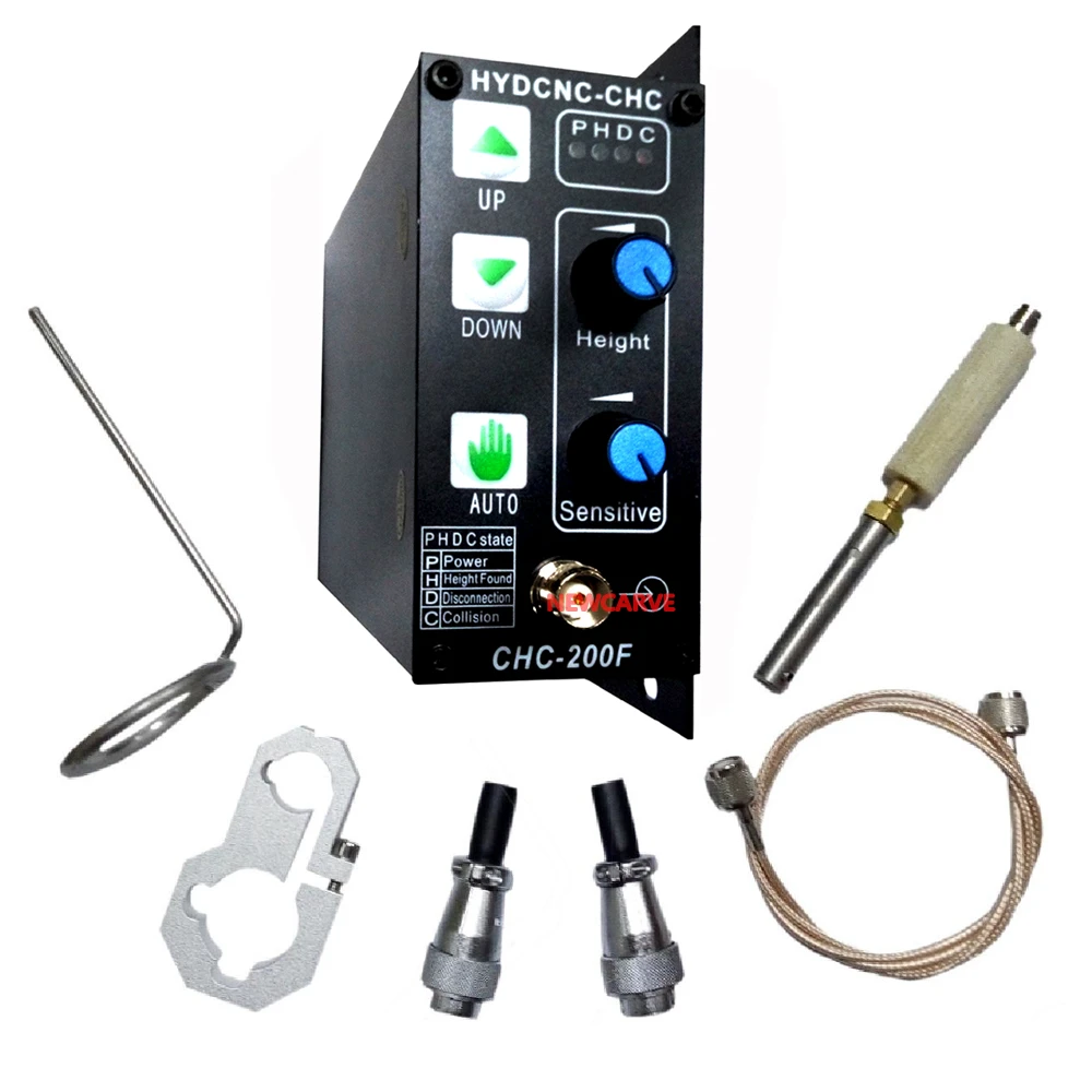 US $207.00 Newest Capacitive Torch Height Controller CHC200F THC For CNC Flame Cutting Machine Replace CHC200E CHC200D NEWCARVE