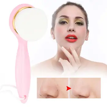 

Long Handle Soft Manual Face Cleaning Brush Facial Care Massager Brush Pink Face Cleaning Tool