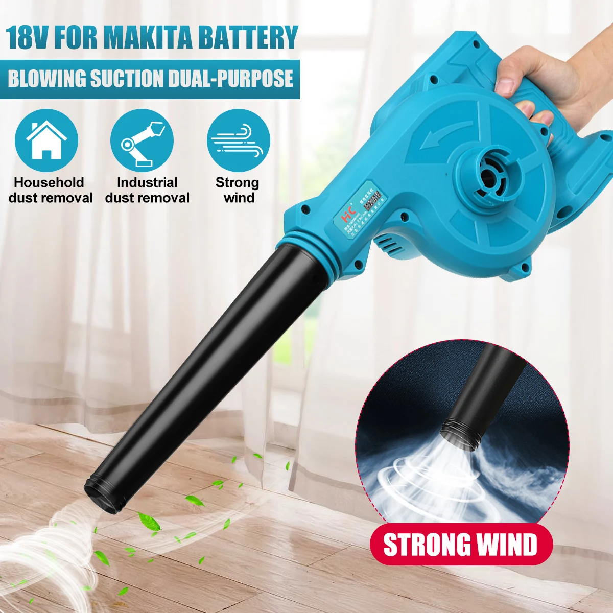 88VF Cordless Electric Air Blower For Makita Battery 20000Rpm Vacuum