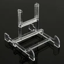 1~ 10 шт. регулируемый 3 ''-5'' чистый прозрачный пластик демонстрационная Тарелка стенд рамка для фотографий мольберт рамка для фотографий дисплей