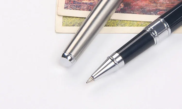 Shichen A057 простой дизайн, металлический ручка 0,7 и 1,0 мм Заправка металлическая шариковая ручка для офиса бизнес или школы использование