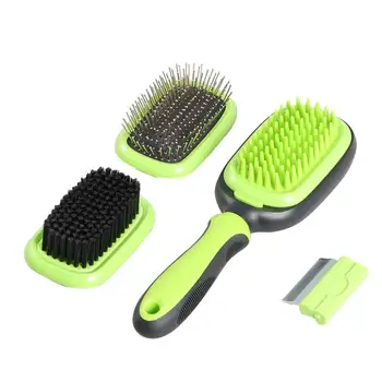 

5pcs Brushes Convenient Multi-function Grooming Tool Pet Supplies Cleaning Brush Massager for Puppy Cat