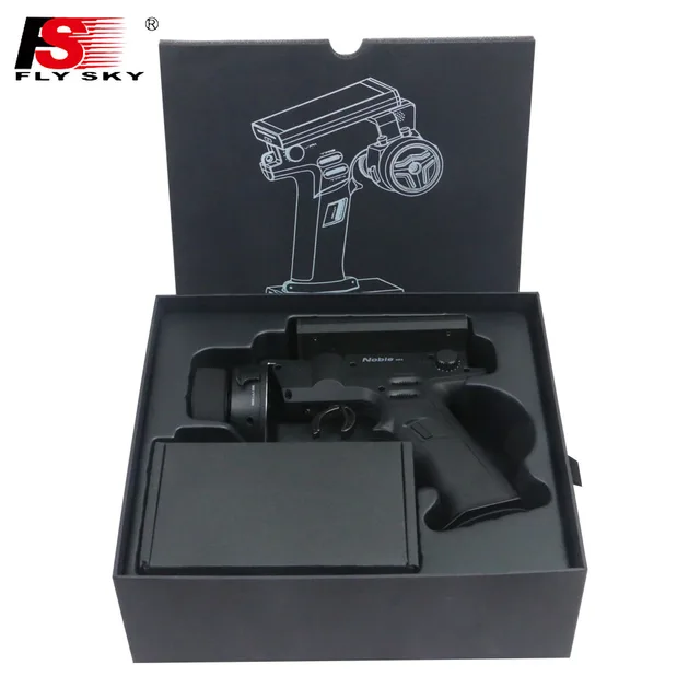 Noble-transmisor de Radio Flysky FS NB4, 2,4G, 4 canales, con receptor FGR4 y FGR4S, HVGA, 3,5 pulgadas, TFT, Color para 1/10, barcos, tanques, Coche Noble-transmisor de Radio Flysky FS NB4, 2,4G, 4 canales, con receptor FGR4 y FGR4S, HVGA, 3,5 pulgadas, TFT, Color para 1/10, barcos, tanques, Coche