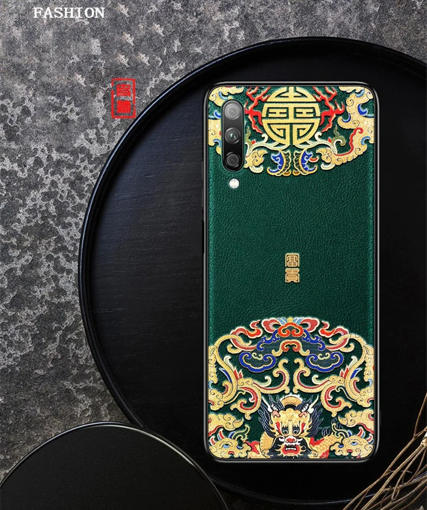 Aixuan кожаный чехол для телефона Honor 9X 3D Emboss с узором кожаный силиконовый чехол для huawei Honor 9x Pro Capa
