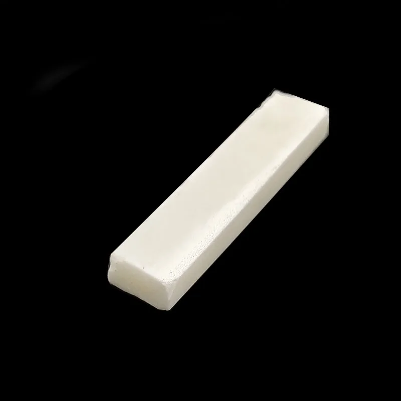 Classical Acoustic Electric Guitar Bone Guitar String Bridge Saddle Nut Blank Replacement Parts 100Set