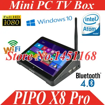 

Original Pipo X8 Pro smart Mini PC Tv Box Intel Z8350 System Windows 10 2GB DDR3 32GB Bluetooth TV BOX
