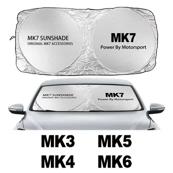 

For Volkswagen VW Golf 4 5 6 7 MK2 MK3 MK4 MK5 MK6 MK7 MK8 Car Windshield Sunshades Covers Auto Front Window Visors Accessories
