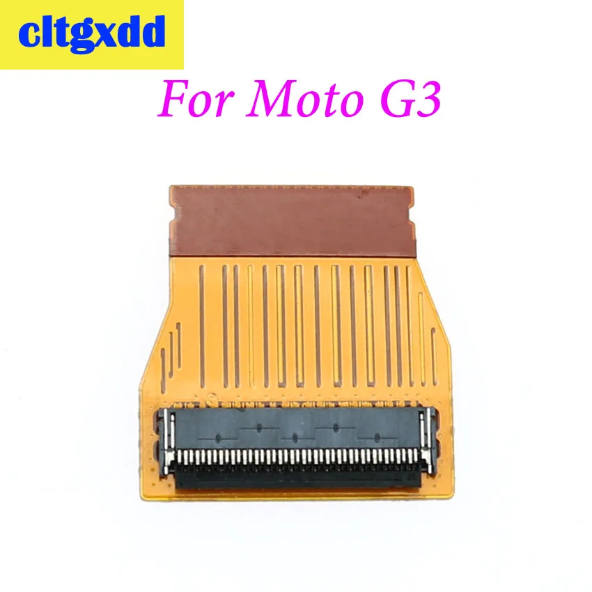 

cltgxdd 1pc New LCD Screen Display Motherboard FPC Flex Cable Connector Replacement For Moto G3 XT1540 XT1544 XT1550 XT1541