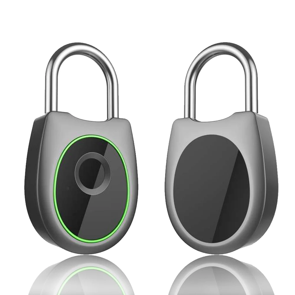 Bluetooth замок отпечатков пальцев портативный без ключа Смарт USB Электрический замок IP65 Водонепроницаемый Чехол для багажа телефон приложение замок управления