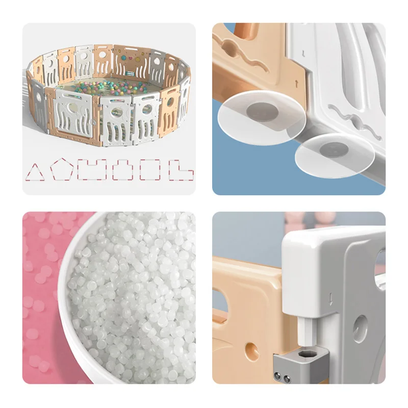 Children's Playground Home Indoor Baby Small Game Fence Kids Crawling Mat Fence Multi-functional Combination Playpens