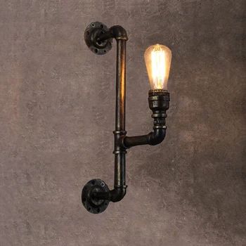 

Loft retro industrial water pipe wall lamp European creative restaurant clothing store cafe senior office lighting fixtures