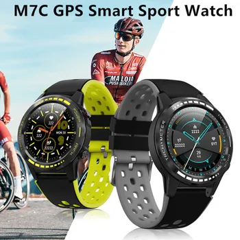 

gandlEy M7C GPS Smart Watch Smartwatch Men Women 2020 Waterproof Smart Clock Sports Blood Pressure Watch for Phone