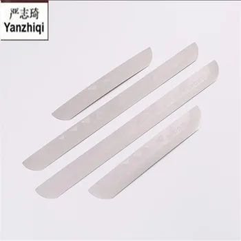 

4pcs/lot stainless steel car stickers styling door sill Scuff Plate pedal Article threshold For 2014 Toyota Corolla