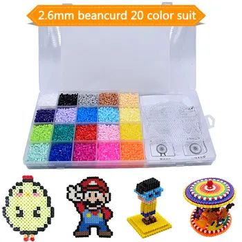 

DIY Water Beads Set Toy for Children Hama Sticky Beads Set Magic Box Kids Handmade Toys Educational Toys Children Birthday Gift