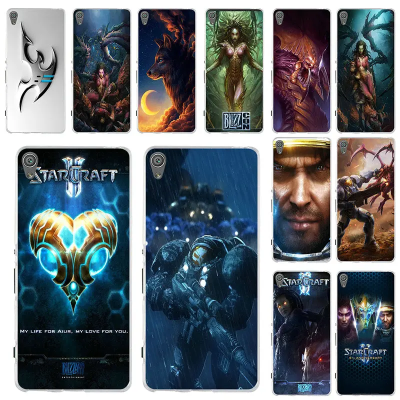 Soft Phone Case For Sony Xperia M5 E3 E5 M2 M4 T3 X XA XA1 XZ Premium Z Z1 Z2 Z3 Z4 Z5 Compact Warriors StarCrafts 2 CoCa Armor | Мобильные