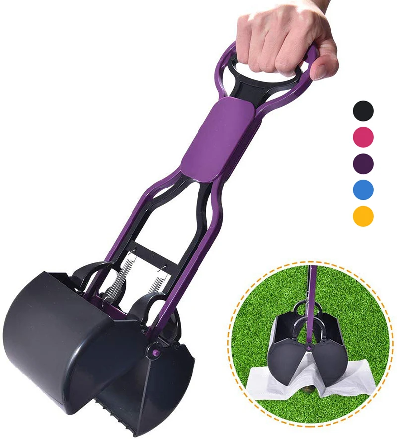 Benepaw Pet Poop Scooper для собак и кошек удобный экологичный прочный материал для легкого захвата травы и гравия легко носить с собой